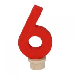 Rundum/ARS Geburtstagszahl 6 Für Geburtstagsringe