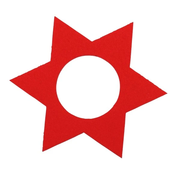 Ahrens Filz Deko Stern Rot 1 Ahrens Filz Deko Stern Rot