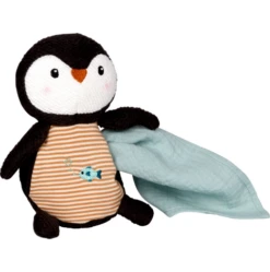 Spiegelburg Kuscheltier Mit Schnuffeltuch "Pinguin" Little Wonder