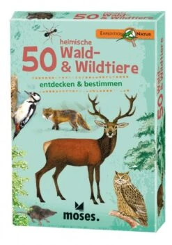 Moses Expedition Natur 50 Heimische Wald- & Wildtiere