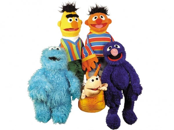 Living Puppets Handpuppe Bert 45cm Aus Der Sesamstraße 2 Living Puppets Handpuppe Bert 45cm Aus Der Sesamstraße – Bild 2