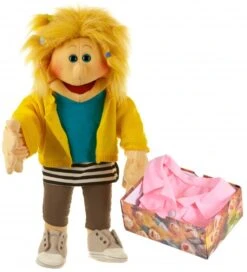 Living Puppets Sparset Mirka - Handpuppe + Trenchcoat