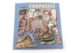 F. K. Waechters Tierpuzzle Ein Bild Aus 33 Tieren