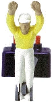 Tipp Kick Star-Keeper, Gelb Links/rechts/vorne