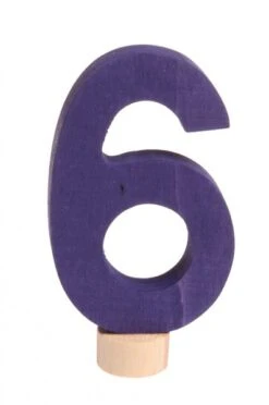 Grimms Stecker Geburtstagszahl 6