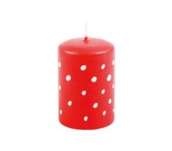 Ahrens Lebenslicht Rot Mit Weißen Punkten