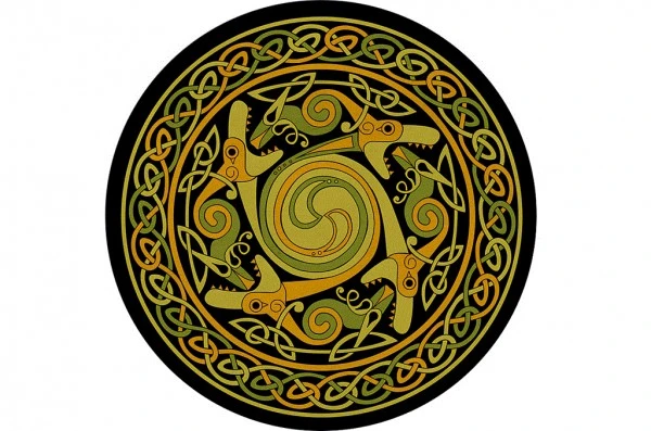 Curiosi Double Puzzle Drache / Dragon 2 Curiosi Double Puzzle Drache / Dragon – Bild 2