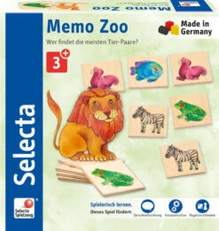 Selecta Memo Zoo, 36 Teile
