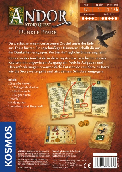 Kosmos Spiel Andor StoryQuest - Dunkle Pfade 2 Kosmos Spiel Andor StoryQuest - Dunkle Pfade – Bild 2