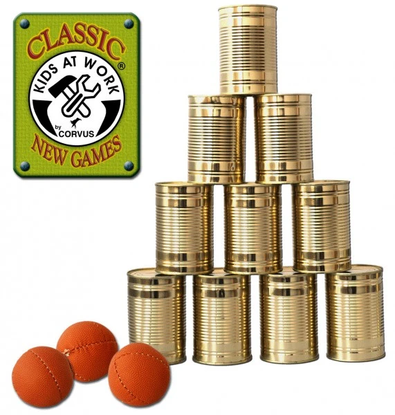 Kids At Work Dosenwerfen Mit 10 Dosen Und 3 Bällen 1 Kids At Work Dosenwerfen Mit 10 Dosen Und 3 Bällen