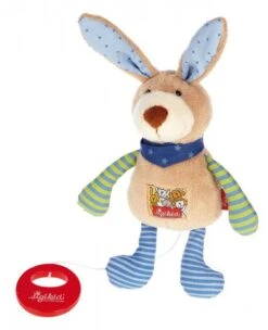 Sigikid Spieluhr Hase Kuschelspieluhr Aus Der Red Star Collection, 22 Cm