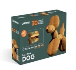 Cartonic 3D Puzzle BALLOON DOG Aus Recycelter Pappe -TONIES Verkäufe BalloonDog3 600x600