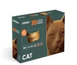 Cartonic 3D Puzzle KATZE Aus Recycelter Pappe -TONIES Verkäufe Cat3 600x600