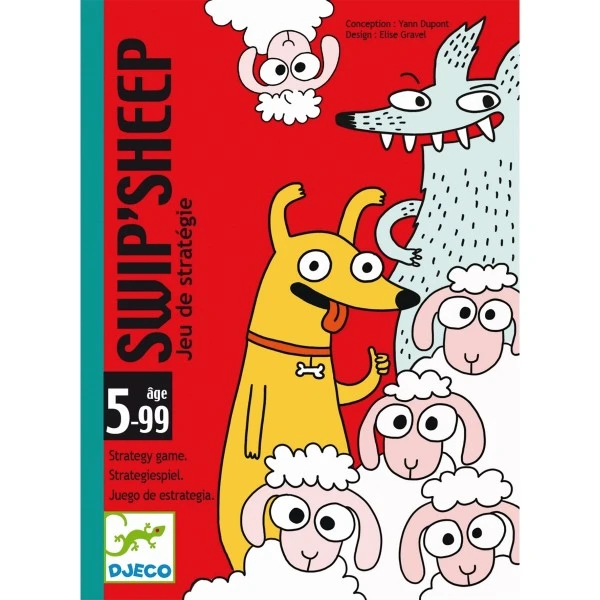 Djeco Kartenspiel Swip'Sheep 1 Djeco Kartenspiel Swip'Sheep