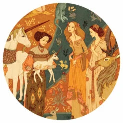 Djeco Puzzle Gallery Unicorn Garden 500 Teile -TONIES Verkäufe DJ07624 Puzzle Gallery Unicorn Garden 500 Teile 3 600x600