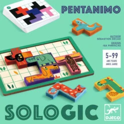 Djeco Logikspiel Pentanimo