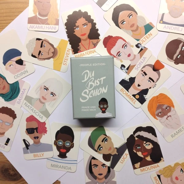 Kartenspiel Du Bist Schön! People Edition 1 Kartenspiel Du Bist Schön! People Edition