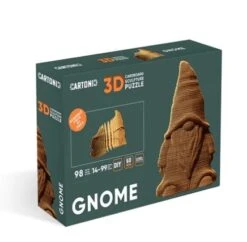 Cartonic 3D Puzzle ZWERG Aus Recycelter Pappe -TONIES Verkäufe Gnome3 600x600
