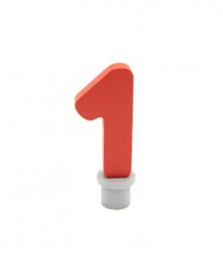 Ahrens Geburtstagszahl 1 Rot