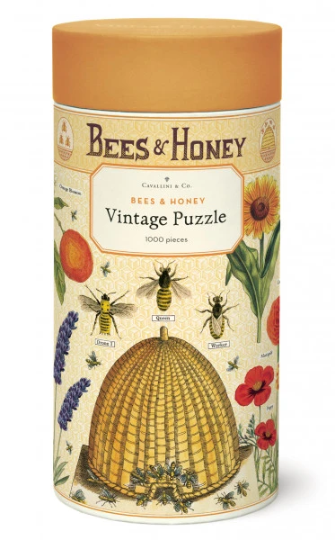 Cavallini & Co. Vintage Puzzle Bees & Honey 1000 Teile 1 Cavallini & Co. Vintage Puzzle Bees & Honey 1000 Teile