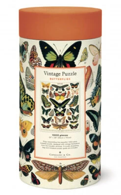 Cavallini & Co. Vintage Puzzle Butterflies 1000 Teile -TONIES Verkäufe PZL BTR b 600x600