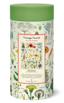 Cavallini & Co. Vintage Puzzle Wildflowers 1000 Teile -TONIES Verkäufe PZL WF b 600x600