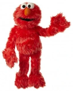 Living Puppets Handpuppe Elmo 65cm Aus Der Sesamstraße