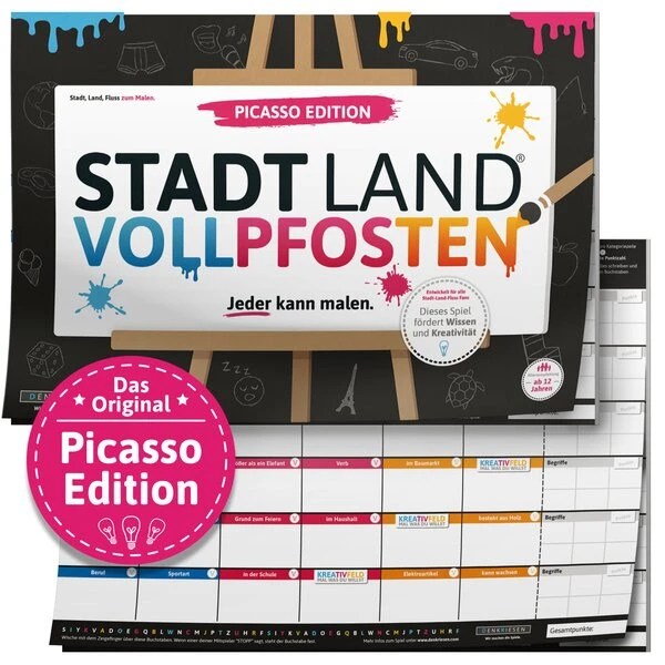 Denkriesen Stadt Land Vollpfosten Picasso Edition 1 Denkriesen Stadt Land Vollpfosten Picasso Edition