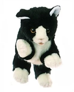 Living Puppets Handpuppe S/w. Katze