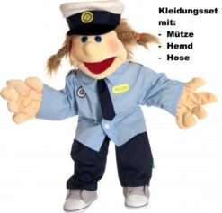 Living Puppets Polizei Kleidung (3teilig) 65cm
