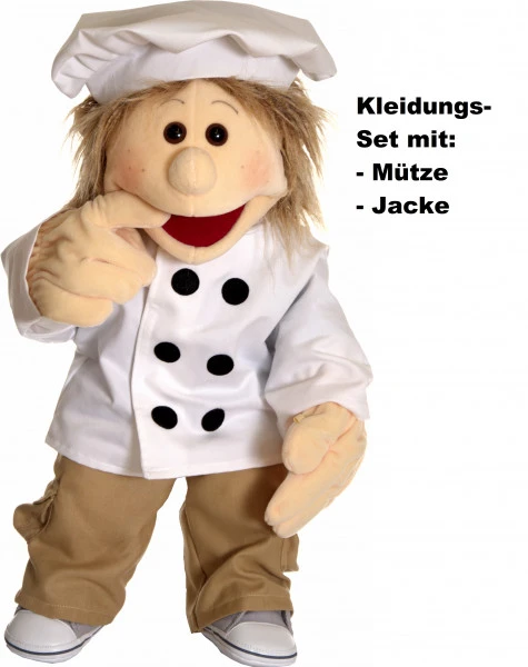 Living Puppets Koch Kleidung (2teilig) 65cm 1 Living Puppets Koch Kleidung (2teilig) 65cm