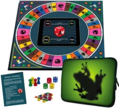 Quiz-Brettspiel Alleswisser Frosch Design