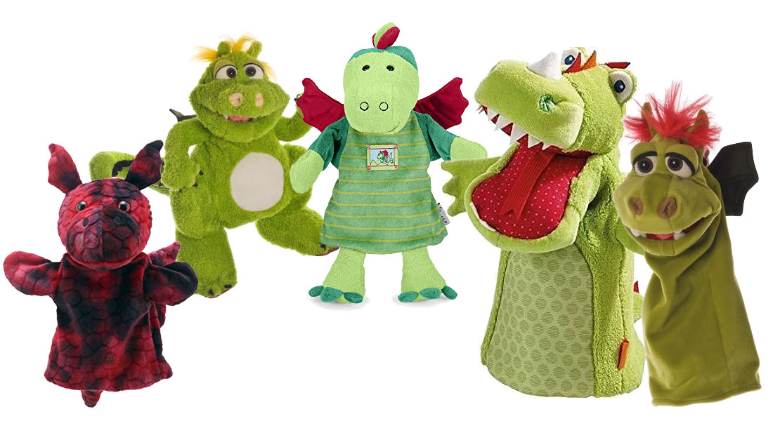 Titelseite -TONIES Verkäufe handpuppe drache